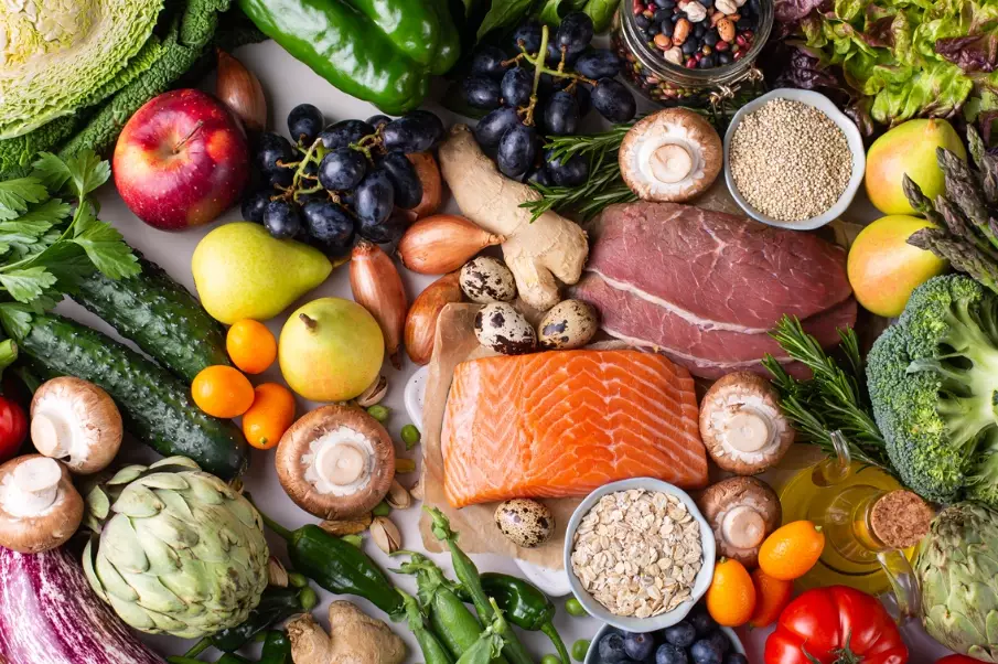 balanced diet for females