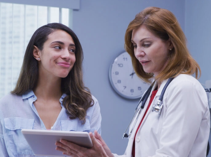 annual well-woman exam